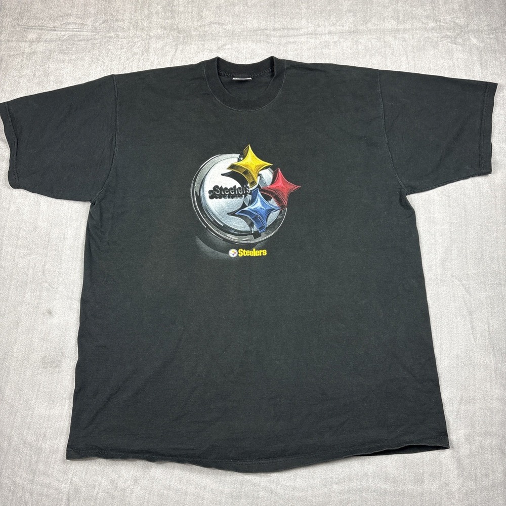 Vintage NFL Pittsburgh Steeler Football Pro Player 1990S T Shirt Size XL / XXL - Picture 1 of 7